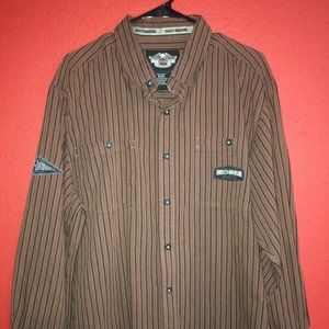 Harley-Davidson Men's XL Long Sleeve Button Down
